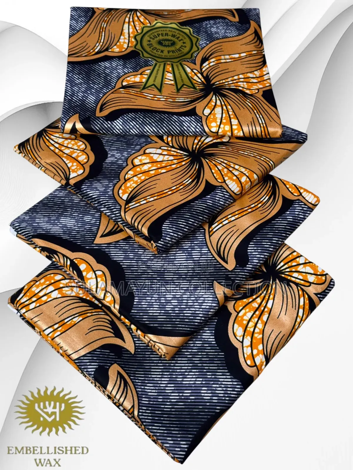 Embellish Gold Ankara