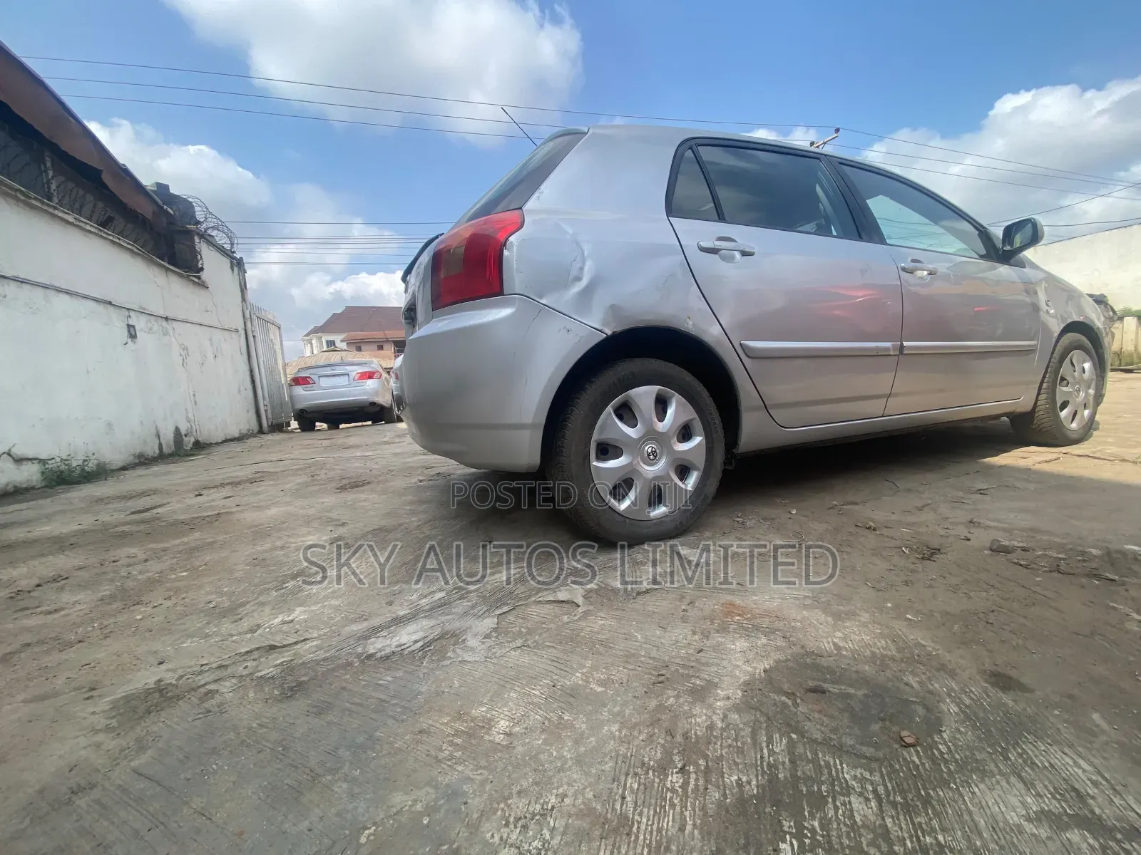 Toyota Corolla 2003 Silver