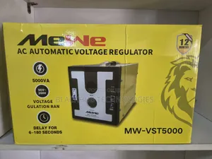 Mewe 5000W Stabilizer MW-VST5000 VOLTAGE Gulation Ran