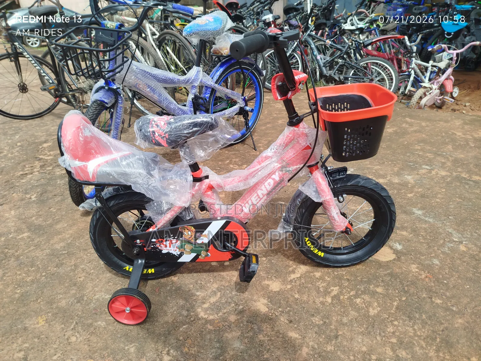 Wendy Size 12 Kids Bicycle