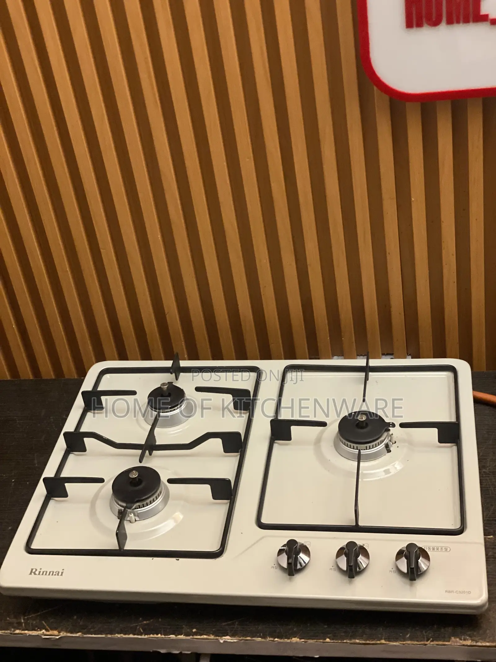 3 Burner Rinnai Gas Cooker