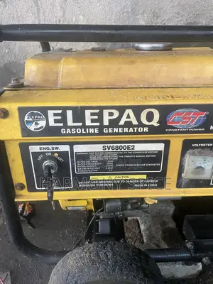 Neatly usedElepaq Generator for Sale 4.5kva