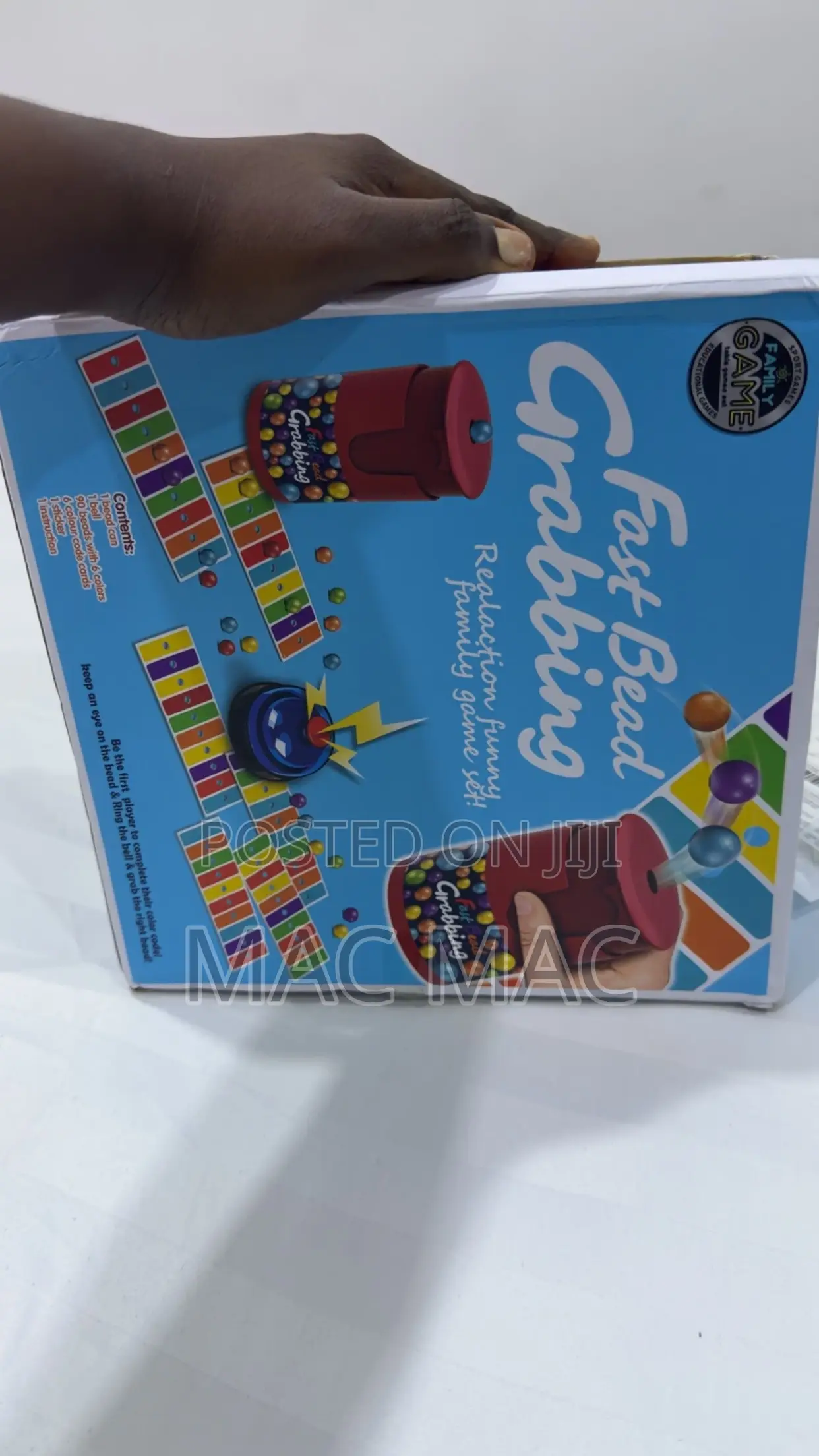 Fast Bead Grabbing Game