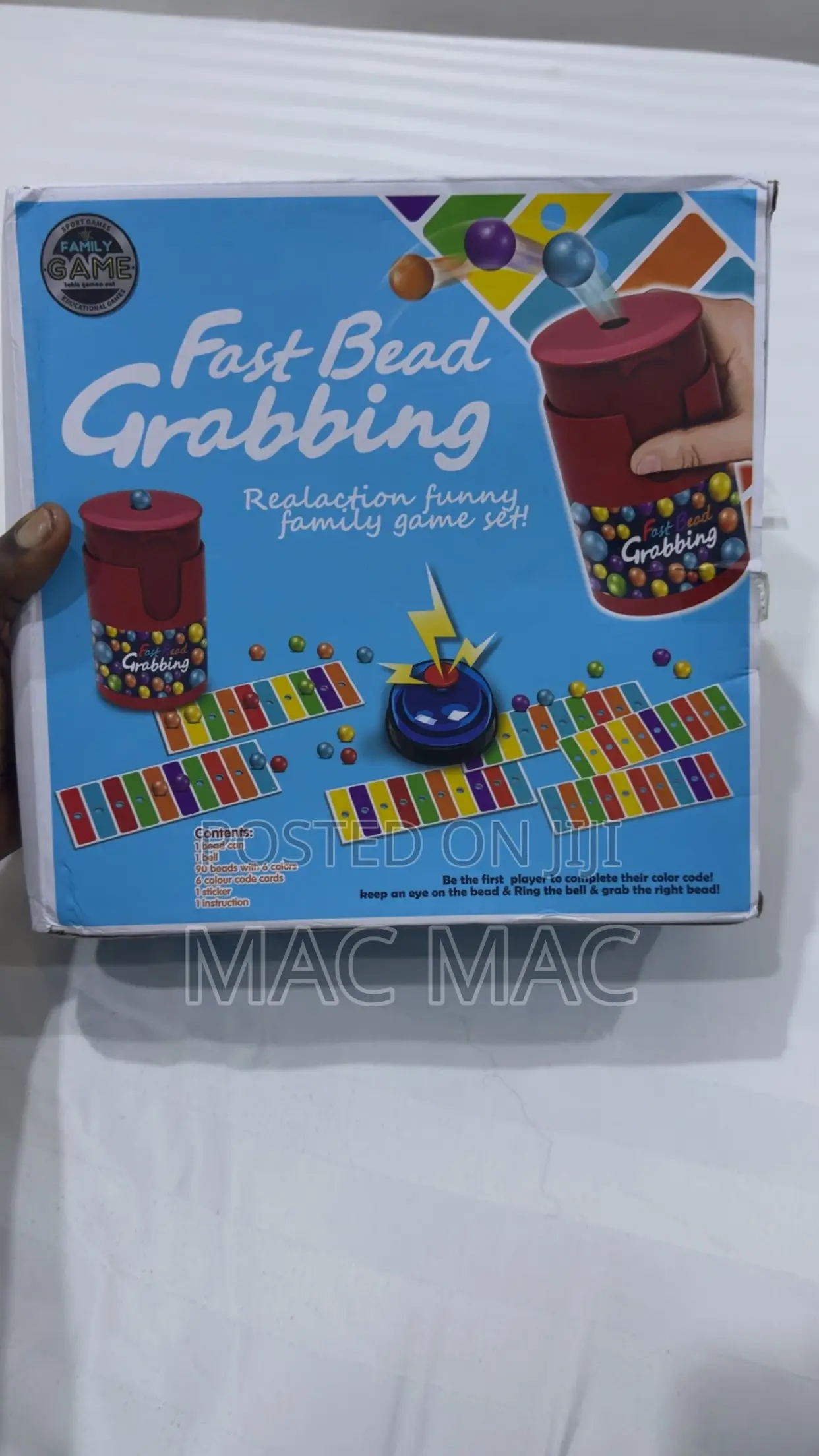 Fast Bead Grabbing Game