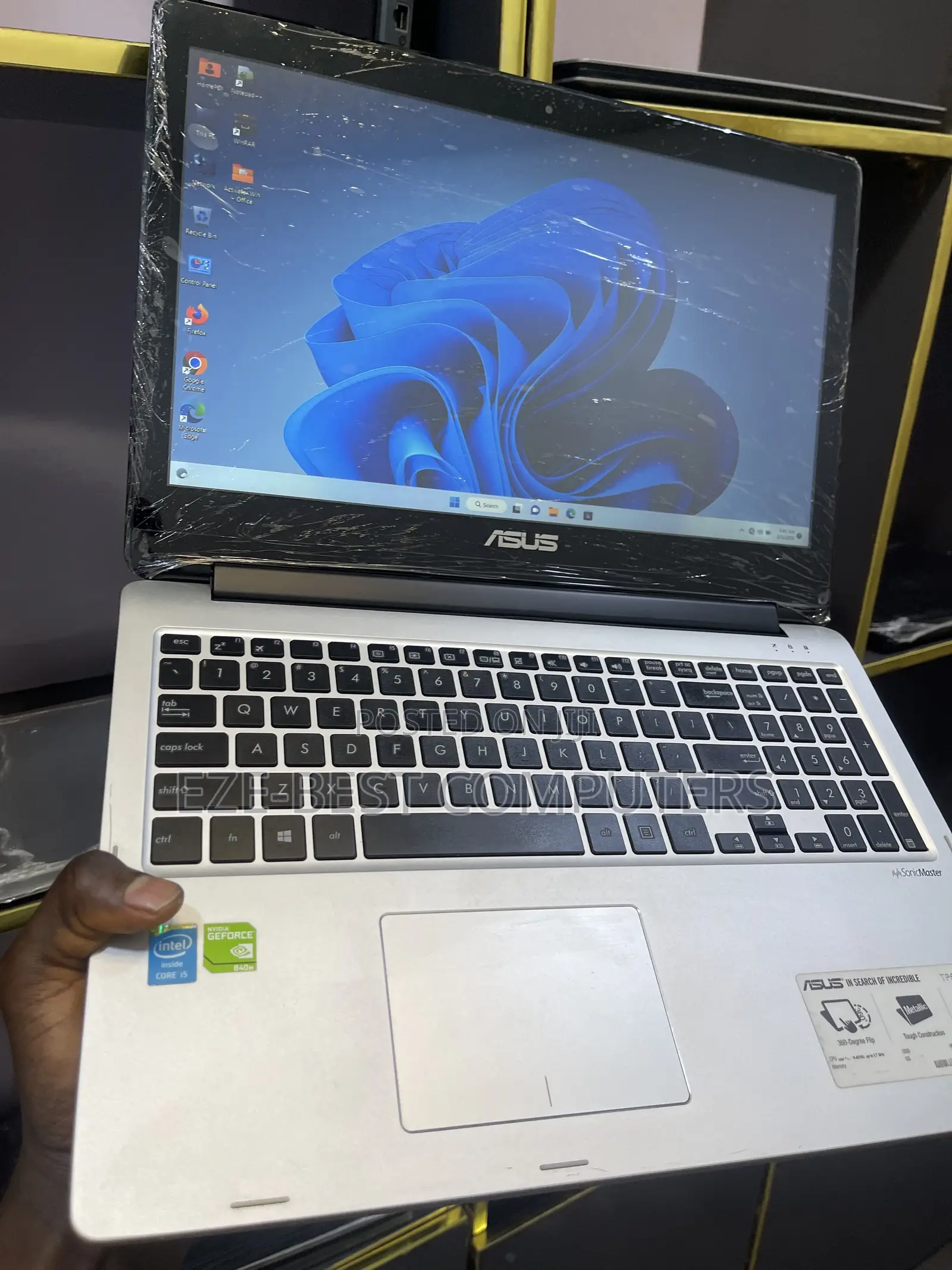 Laptop Asus Transformer Book Flip TP200SA 8GB Intel Core i5 SSD 128GB