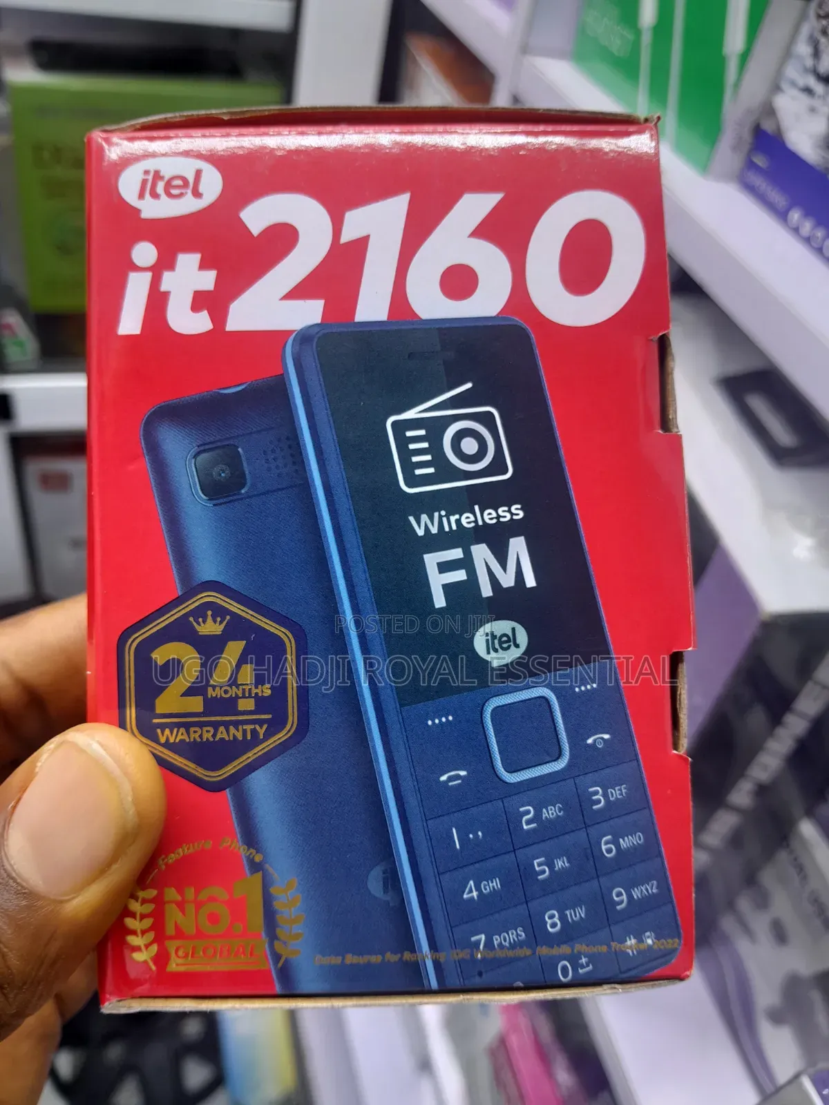 New Itel it2160 Black