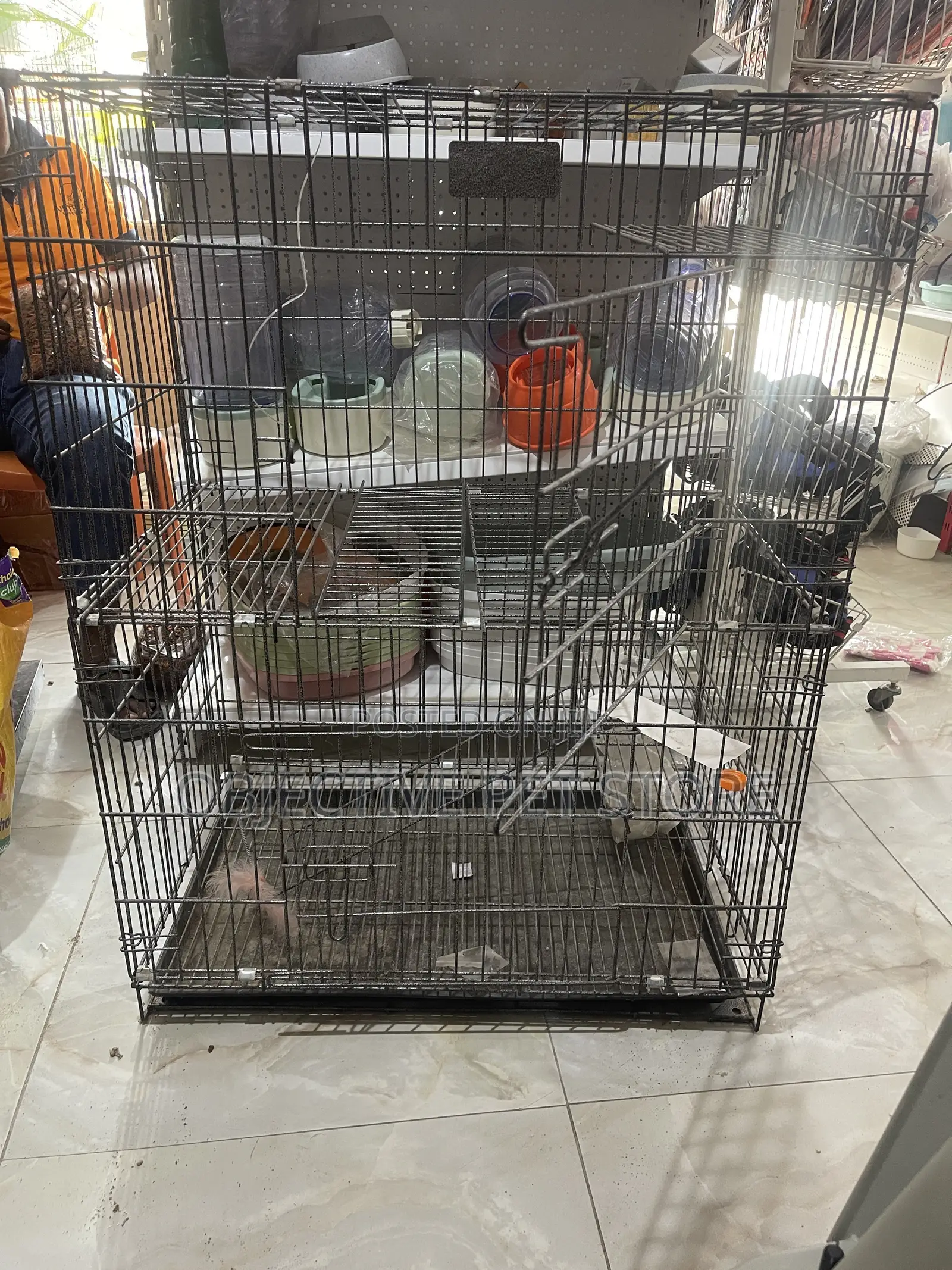 Double Cat Cage