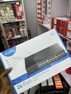 Cudy 24-Port 10/100mbps Ethernet Switch