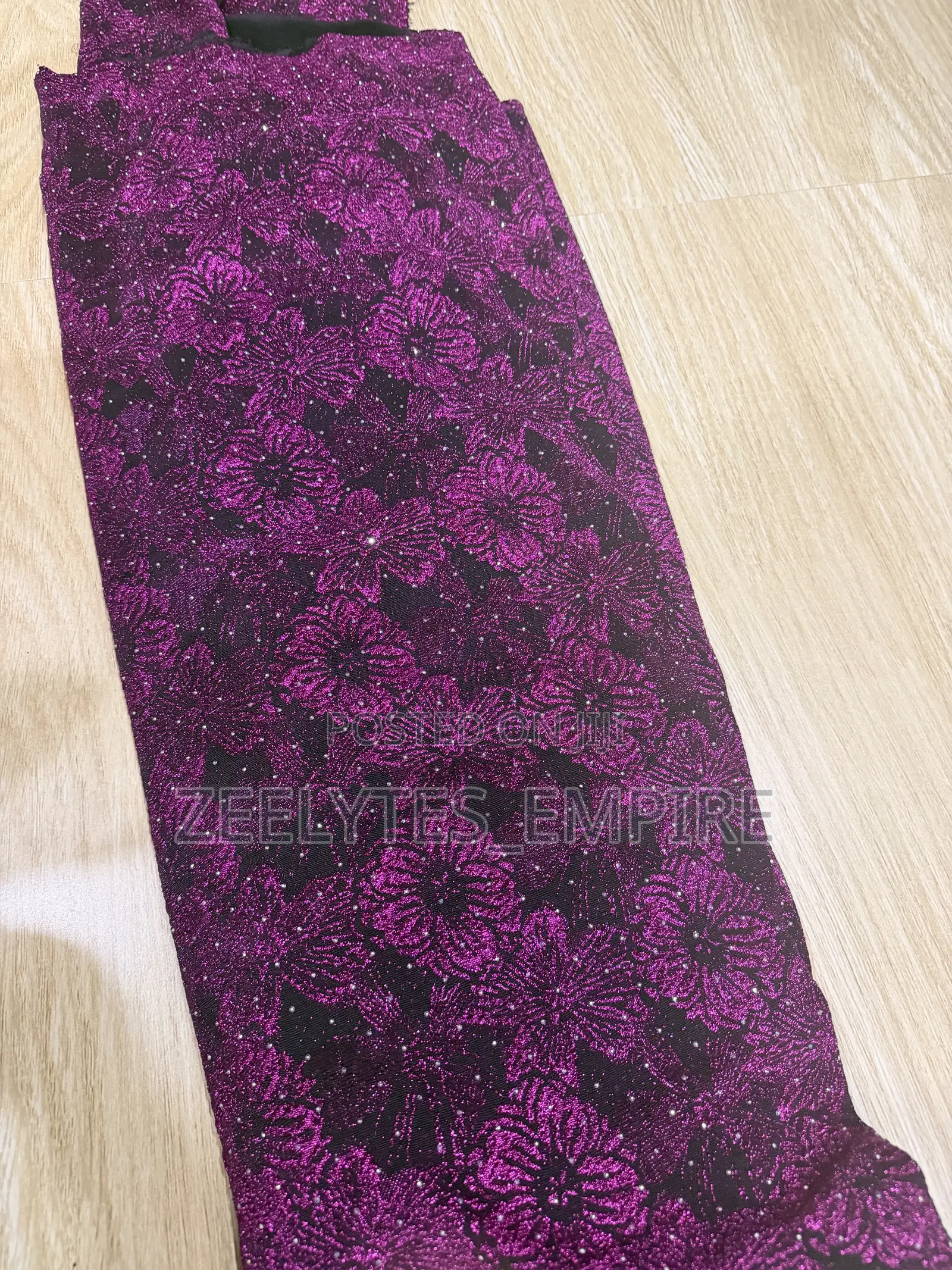Luxurious Embellished Lycra