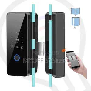 Tuya WiFi Lock for Frameless Glass Doors