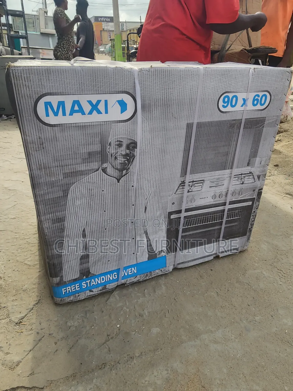 4 Burners Maxi Gas Cooker
