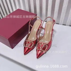 Zara Pointed Shoe Size 40 , Available in Gold N Red