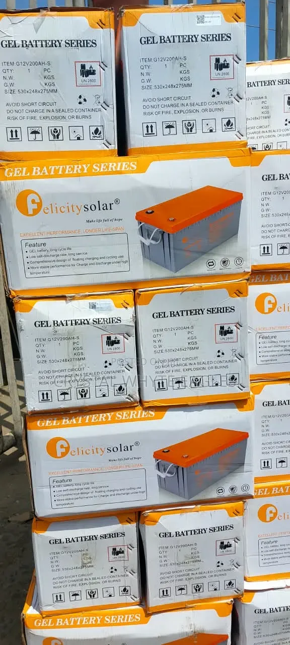 Felicity 200ah 12v Dry Cell Battery