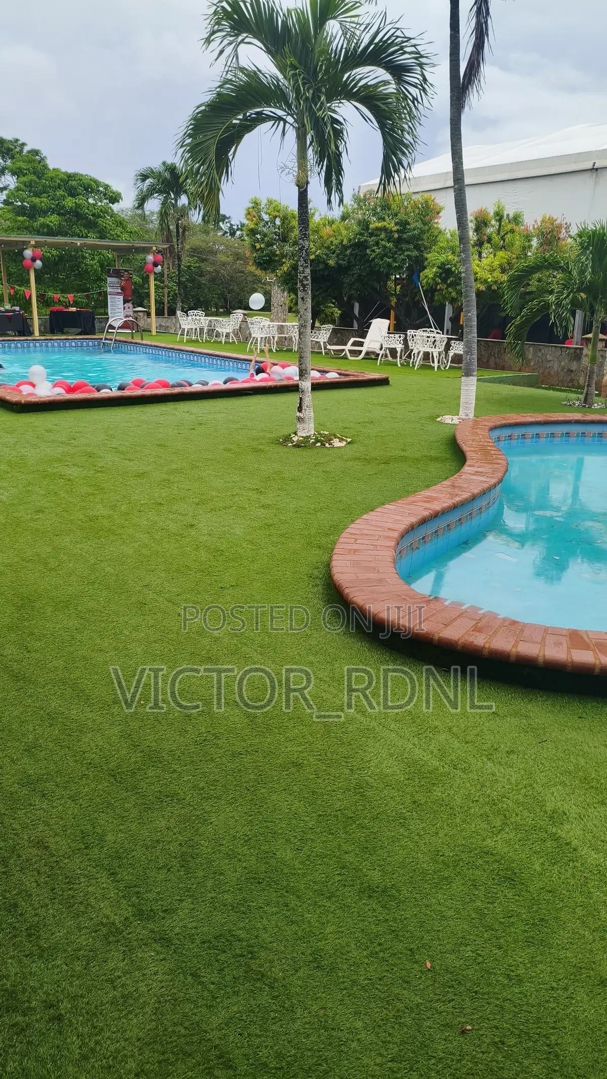 Hard Back Artificial Carpet Grass