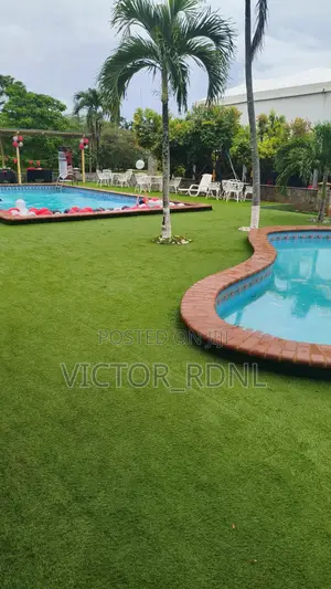 Hard Back Artificial Carpet Grass