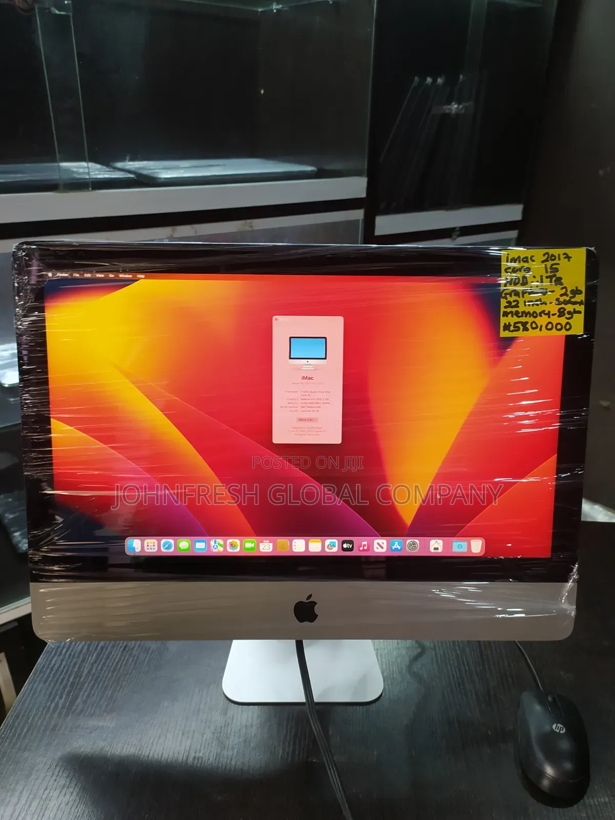 Desktop Computer Apple iMac 8GB Intel Core i5 HDD 1T