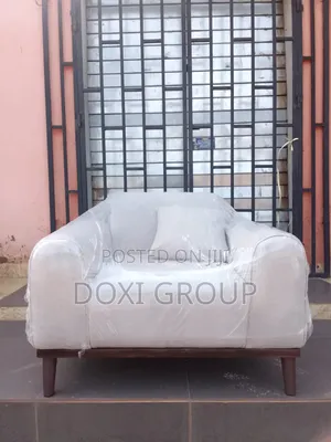 Luxury Brand New Single Seater Sofa With Pillow (Wrapped)