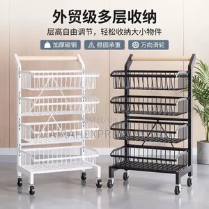 Multi Purpose Kitchen Trolley Storage Organizers 
4Layers 