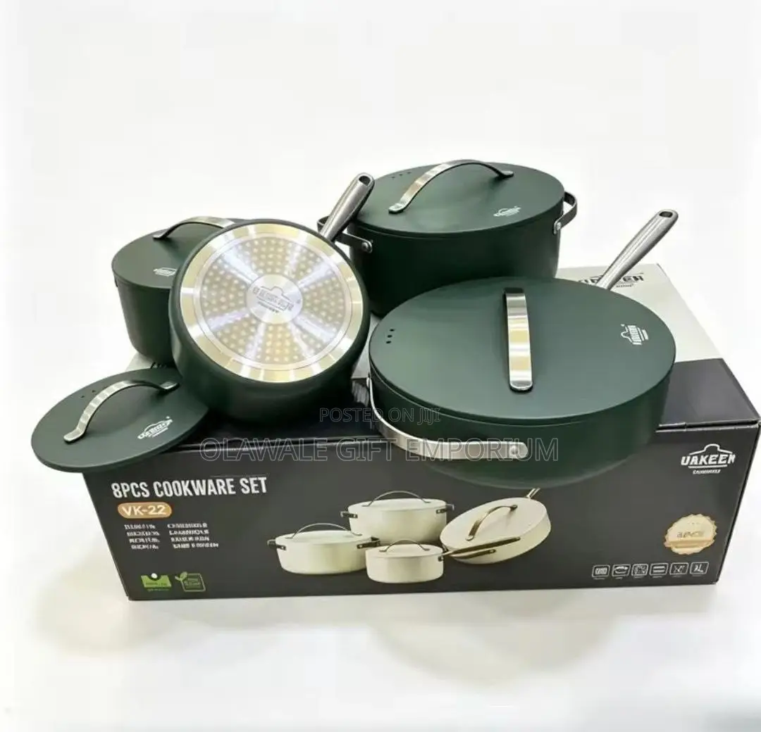 8pcs Ceramic Induction Pot