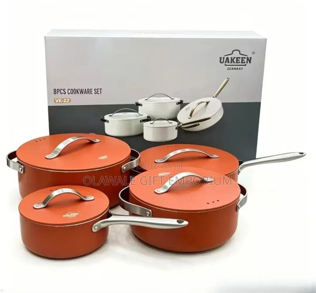8pcs Ceramic Induction Pot