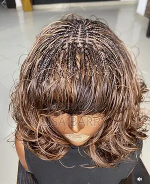 French Curls Braided Wig
