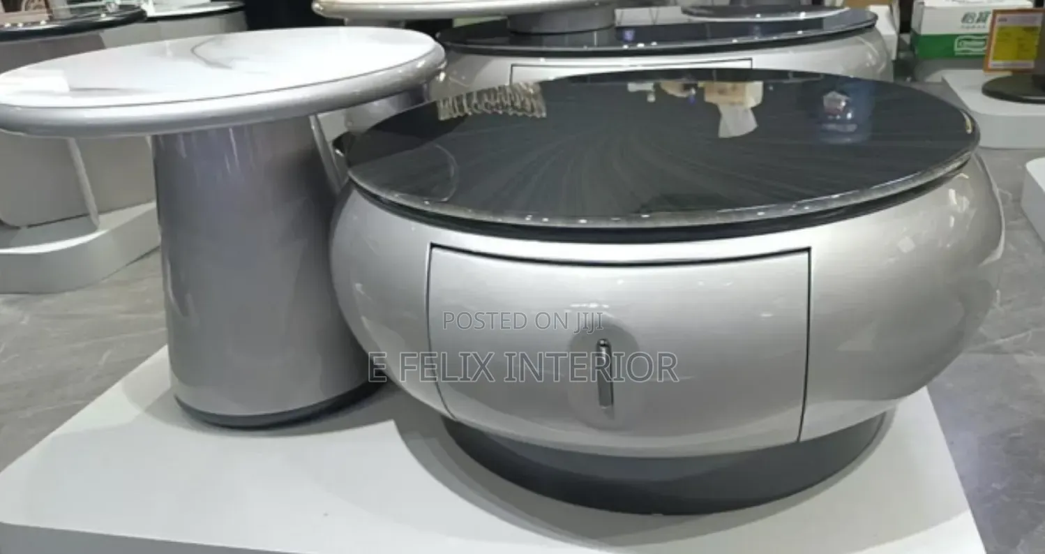 Exquisite Round Marble Top Center Table