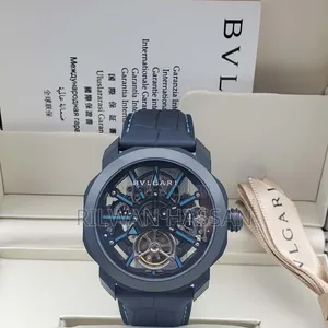 BVLGARI Toroparain Monochrome Leather