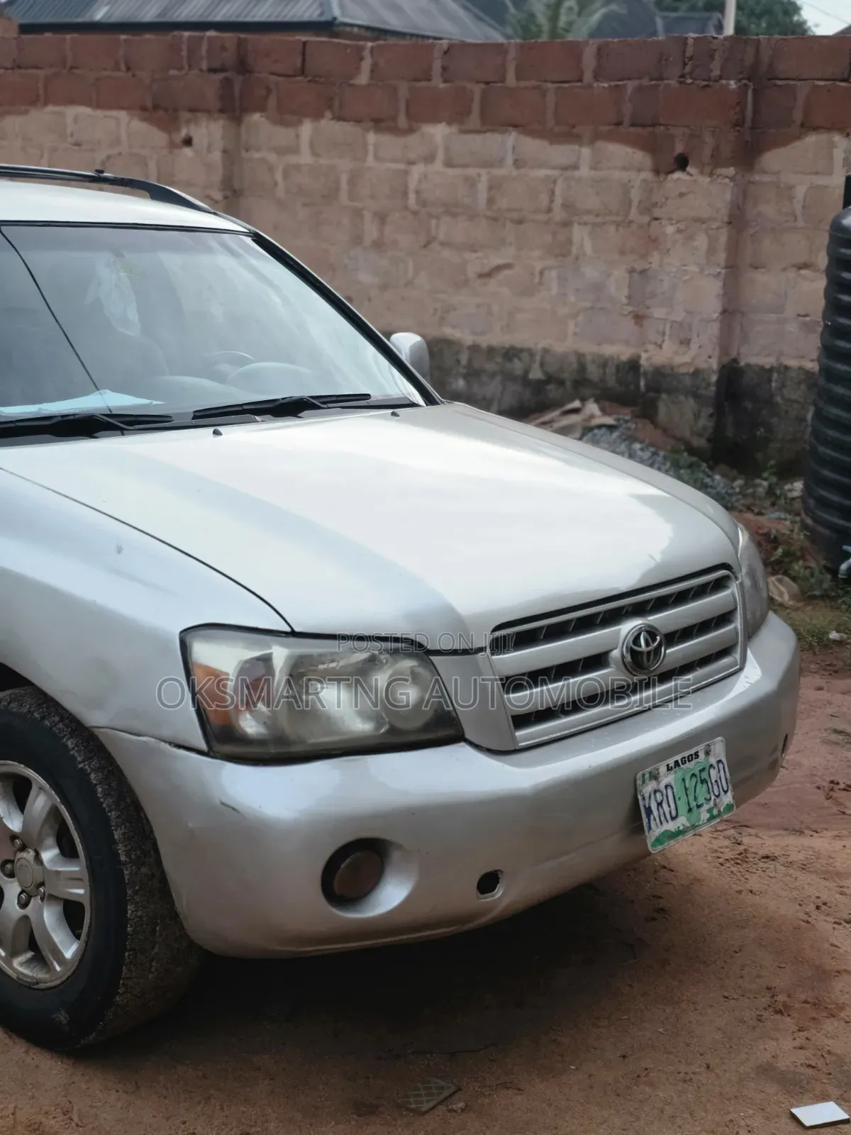 Toyota Highlander 2004 Silver