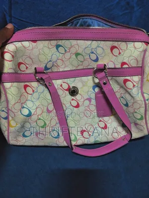 Classy Pink Cream Designer-Style Handbag – Super Clean