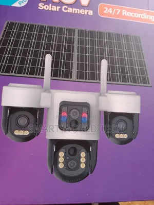 Four Lens PTZ Ubox CCTV Outdoor Camera 4g Enable