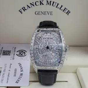 Franck Muller Ice Stoned Crested Leather