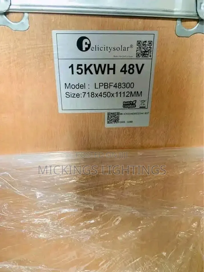15kw Lithium Battery Felicity