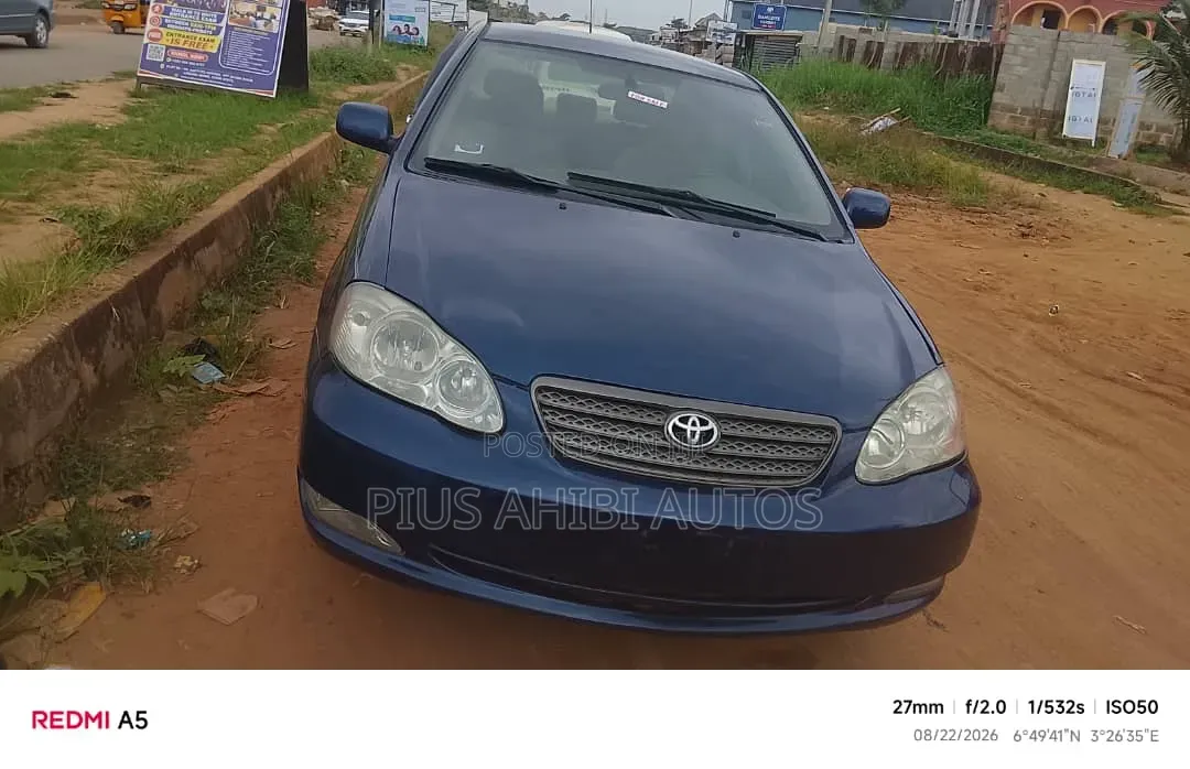 Toyota Corolla 2006 Blue