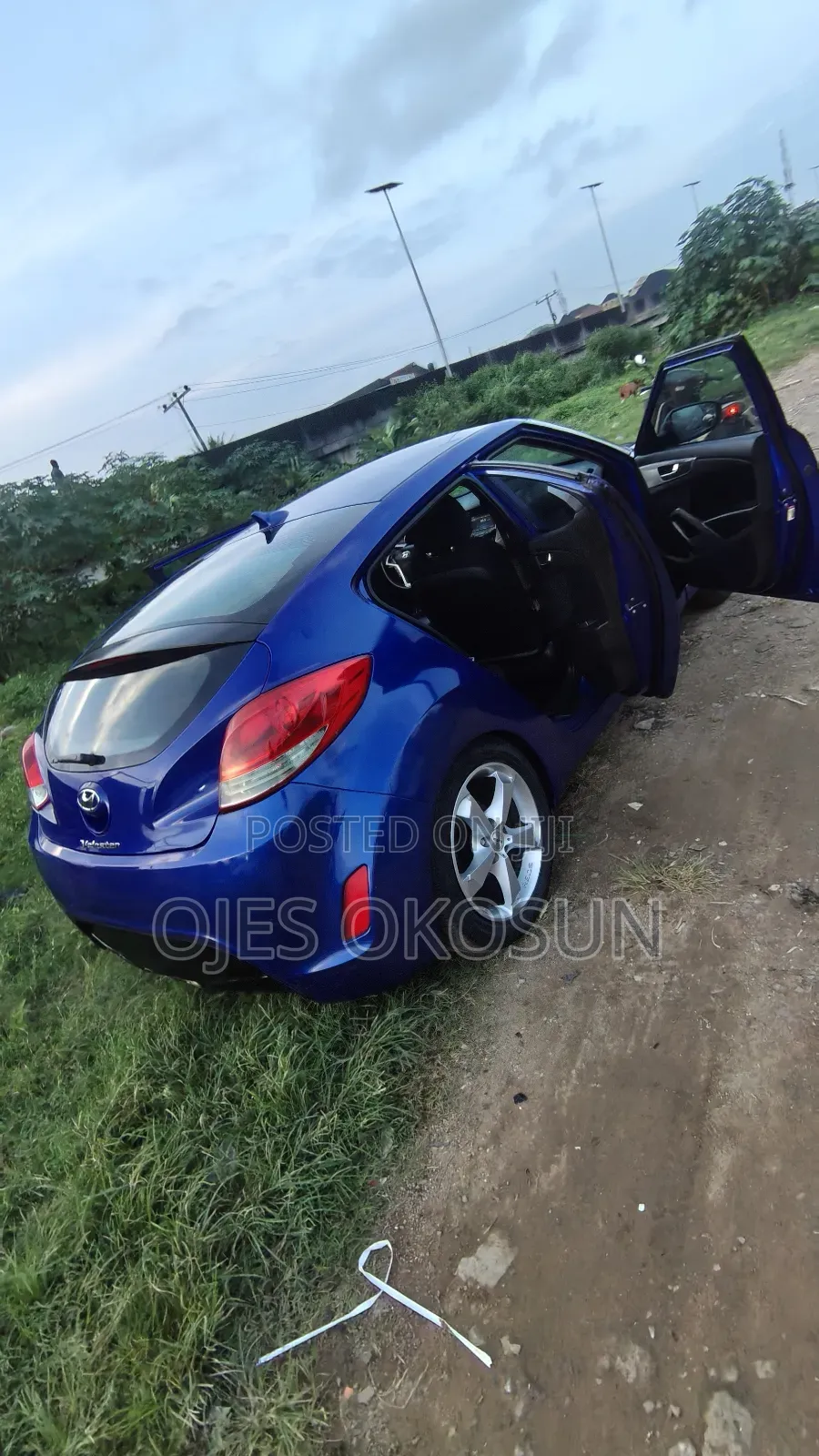 Hyundai Veloster Automatic 2012 Blue