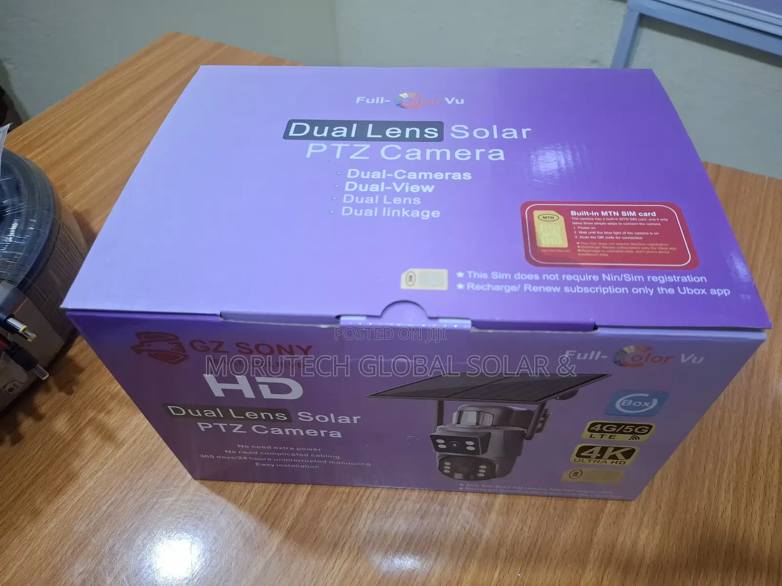 4G Solar CCTV Camera | PTZ Security Camera