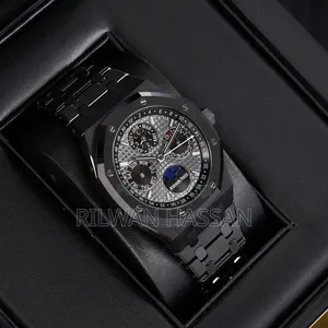 Audemars Piguet Charcoal Black Stainless Steel Chain