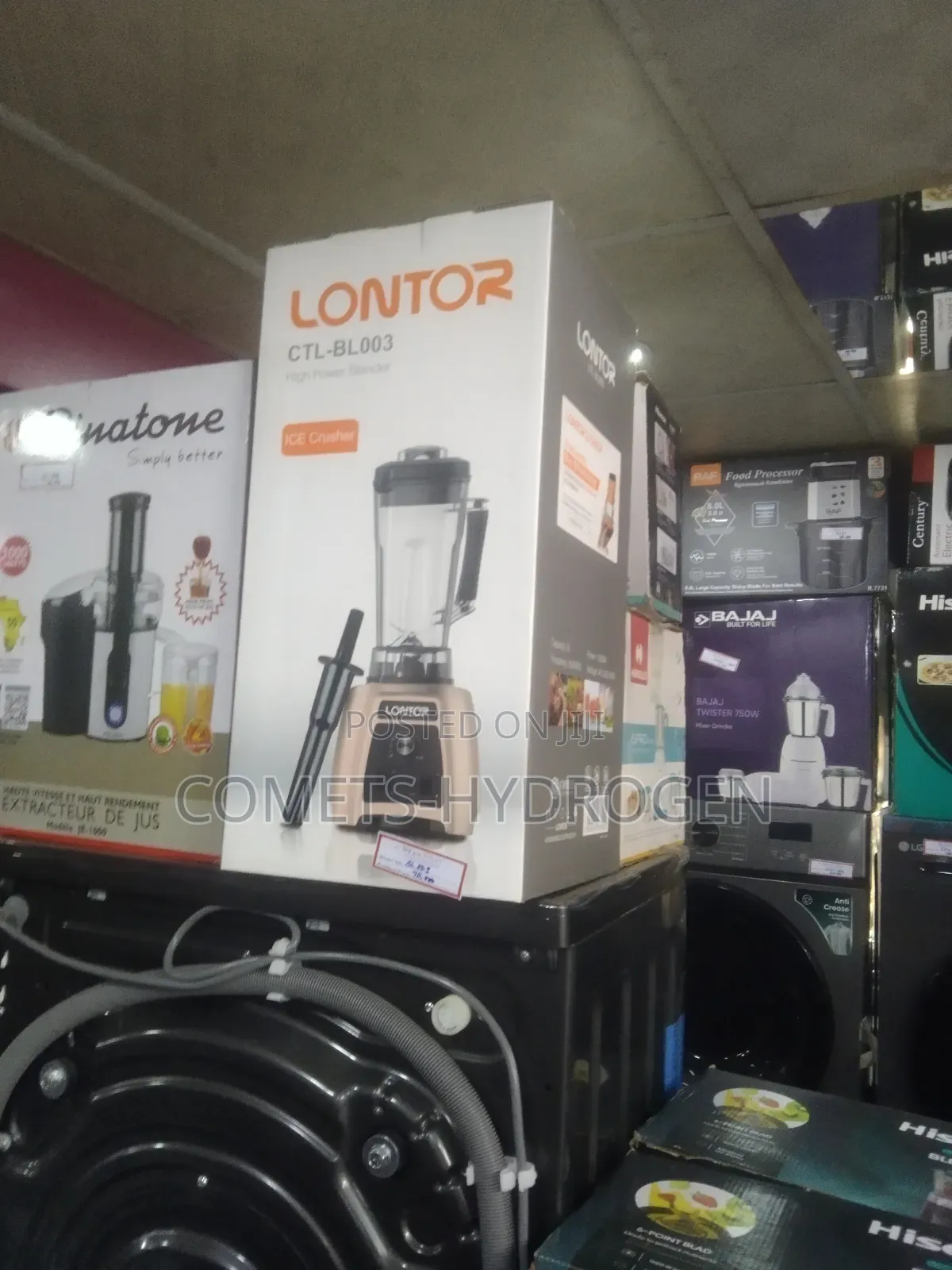 Original Lontor High Power Ice Crusher Blender CTL-BL003