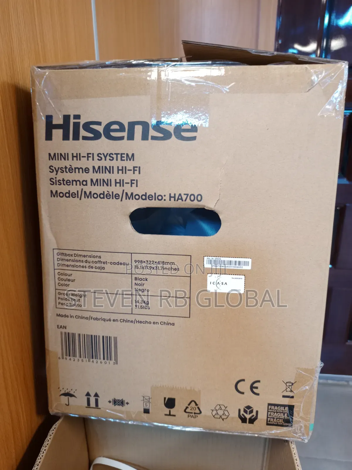 Hisense HA700 810W Mini Hi-Fi System