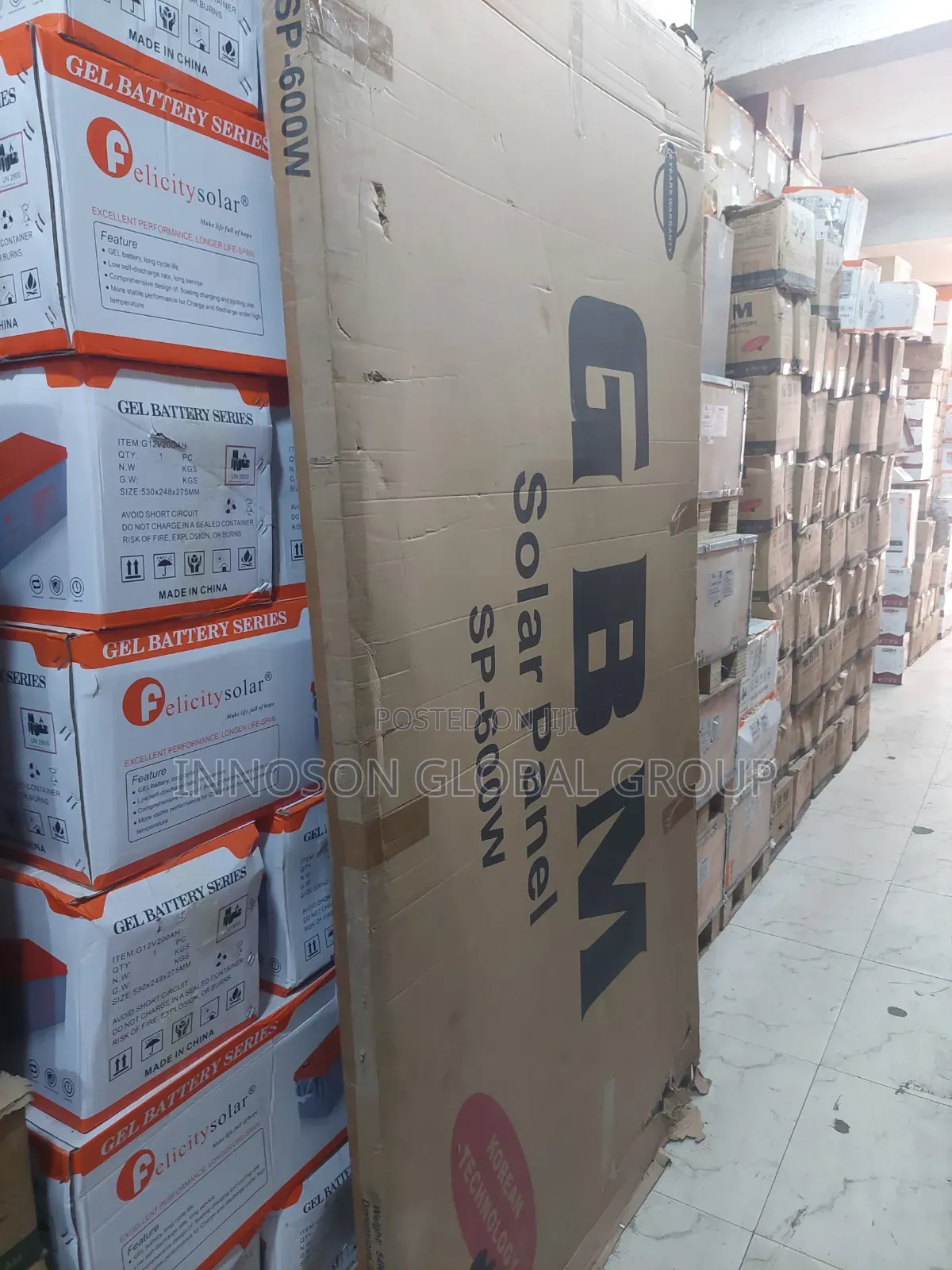 600w GBM Solar Panel