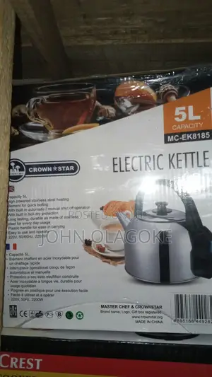 5L Electric Kettle Mc- Ek 8185