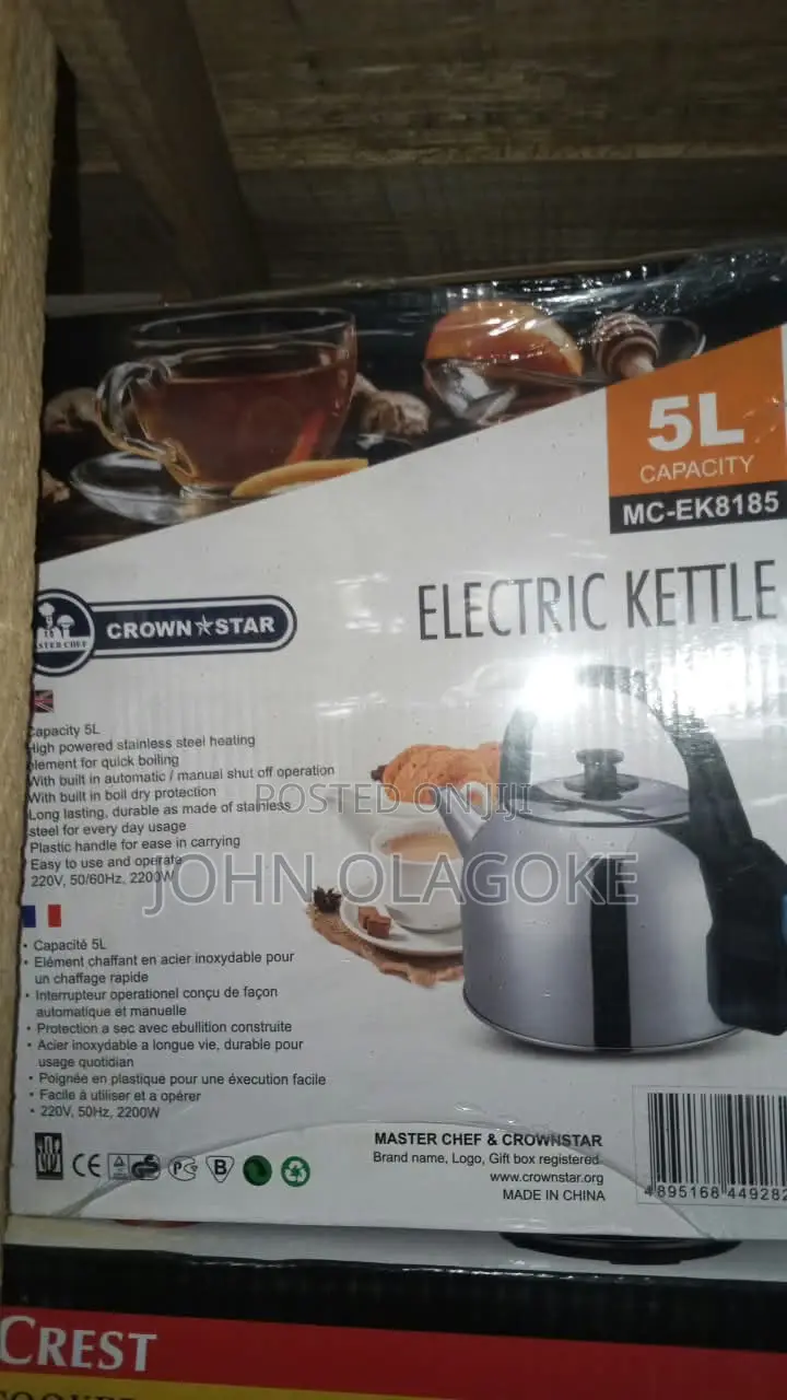 5L Electric Kettle Mc- Ek 8185