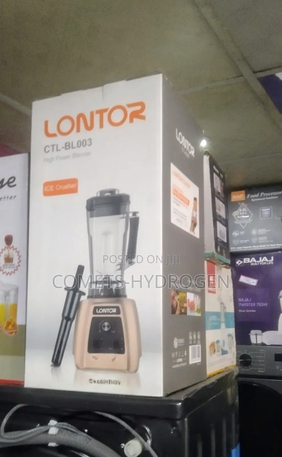 Original Lontor High Power Ice Crusher Blender CTL-BL003
