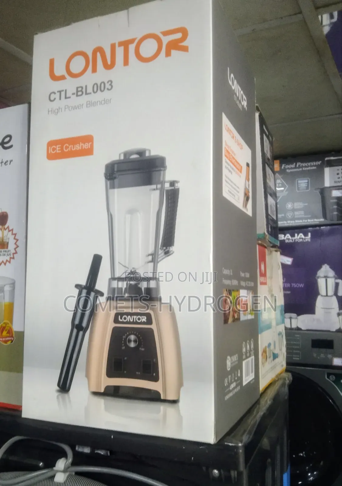 Original Lontor High Power Ice Crusher Blender CTL-BL003