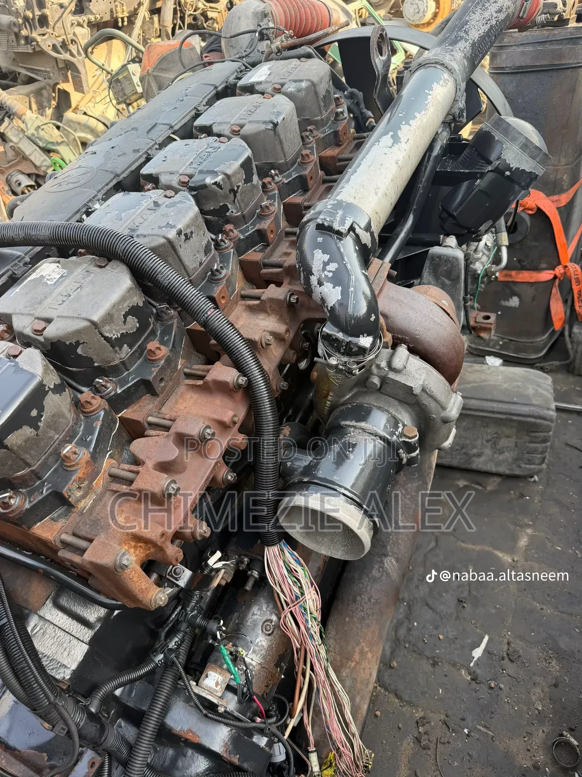 Man Diesel Engine