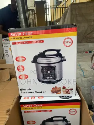 6L Electric Pressure Cooker SilverCrest MES6817