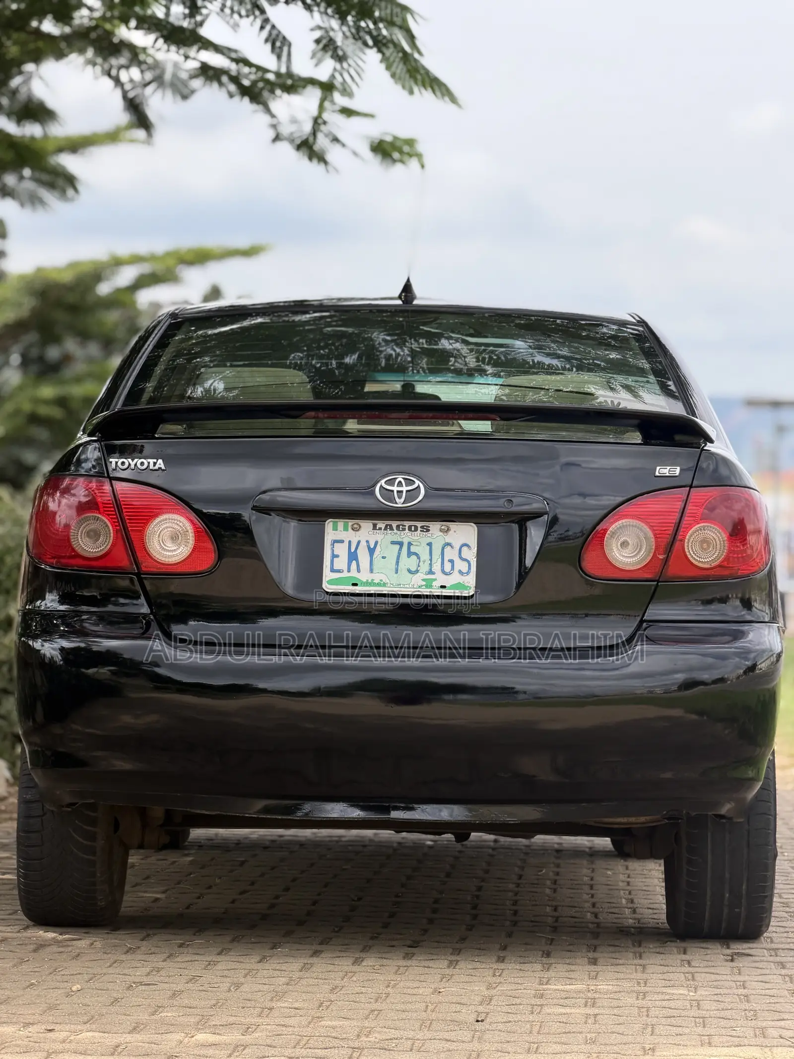 Toyota Corolla 2005 Black