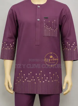 Men's Native Wear With Traditional Cap