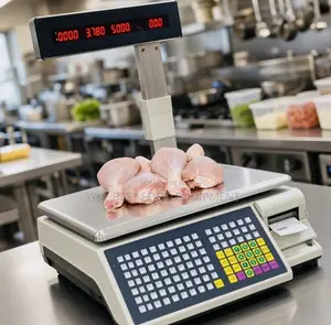 Electronic Computing Scale With Printer