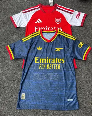 Arsenal Home and Away Jerseys