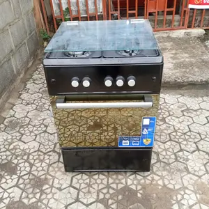 Maxi 60x60 Black Gas Cooker With Oven Grill Perfect Uk Used